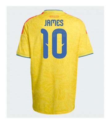 Colombia James Rodriguez #10 Hemmatröja VM 2026 Kortärmad